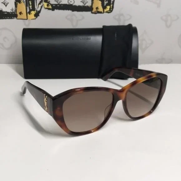 New Authentic Saint Laurent Havana SLM8 003 Sunglasses